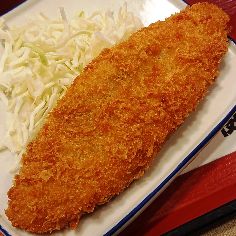 白身フライ(まいどおおきに食堂 門真 桑才食堂)