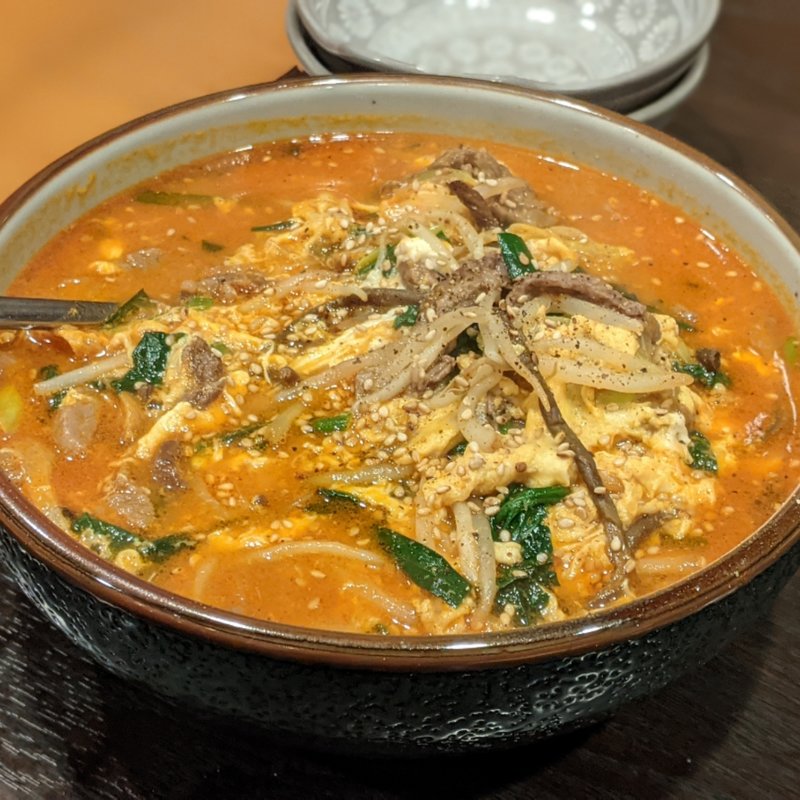 カルビクッパ(焼肉処 九葉)