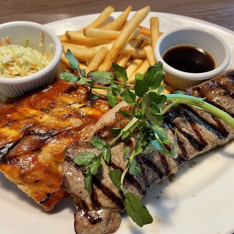 リブ&ステーキコンボ(トニーローマ 三番町店)