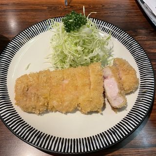 ロースカツ定食(蘭亭ぽん多)
