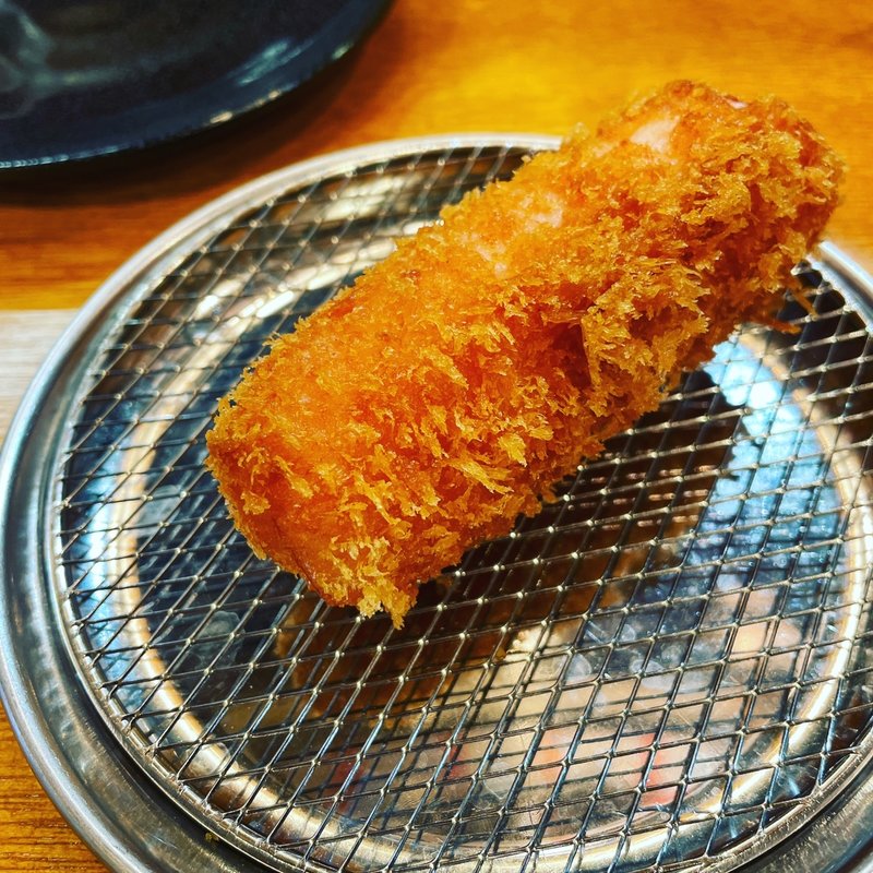 ハムカツ(L)(堂山食堂 本店)