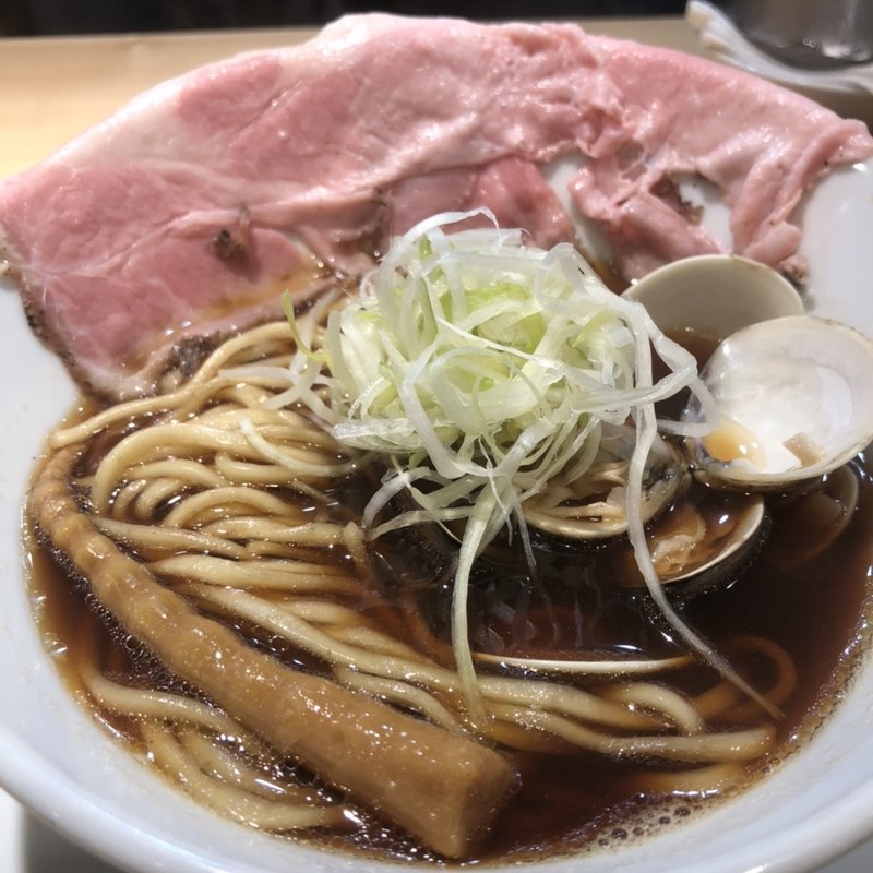 はまぐりらーめん(くそオヤジ最後のひとふり 天満店)