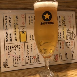 生ビール(立ち呑み しょうちゃん)