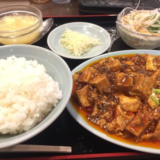 麻婆豆腐定食(順香)