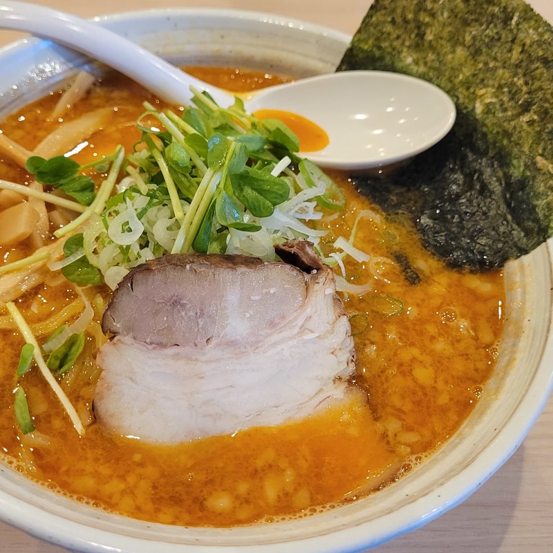 辛味噌ラーメン(らーめん 豚や 恵庭店)
