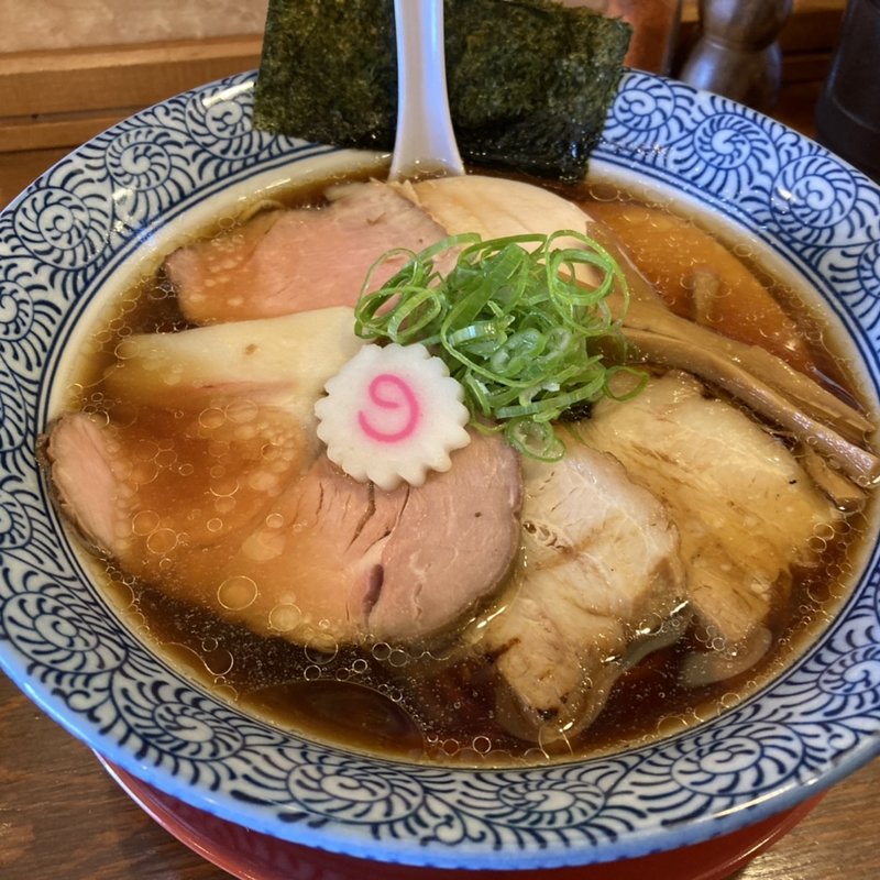 地鶏中華そばチャーシュ増し(麺処　瓢たん )