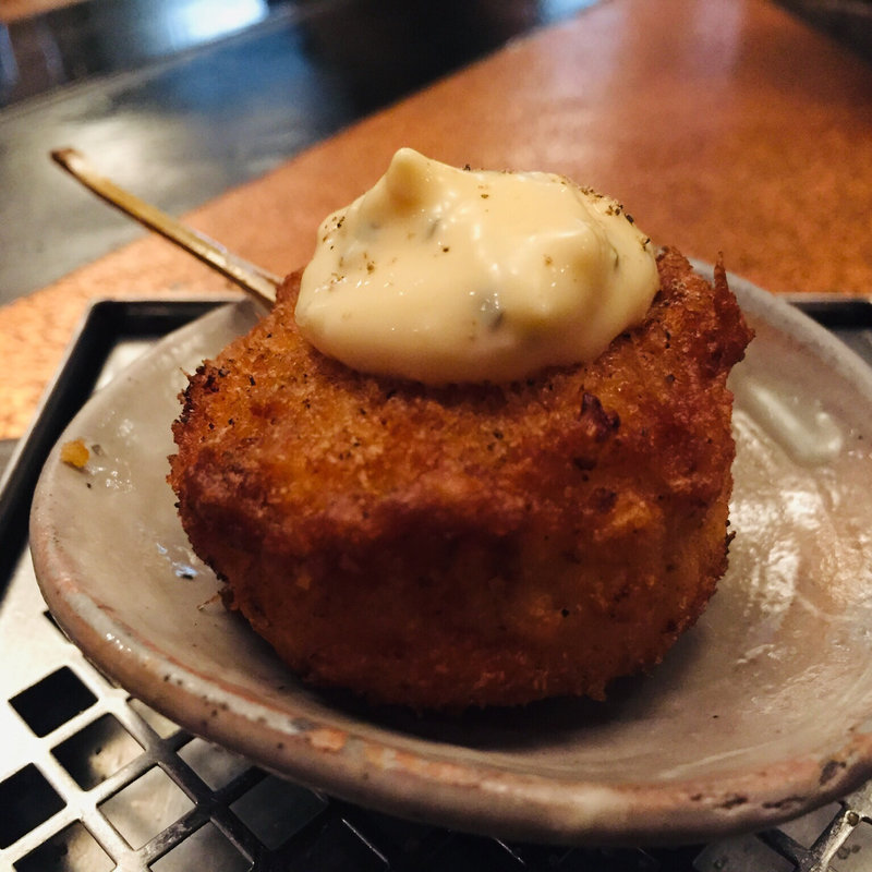 ホタテ 串揚げ(串吉 )