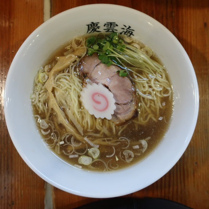 ラーメン並(煮干拉麺専科 慶雲海)