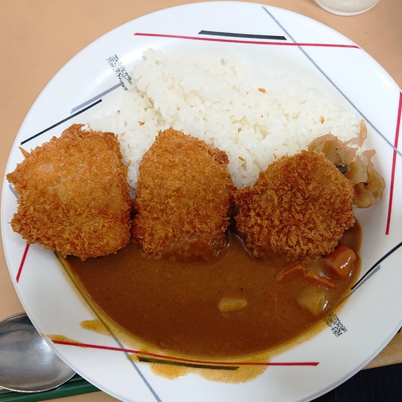 ロースカツカレー(図書館下食堂 （大阪大学　豊中キャンパス内）)