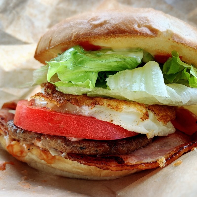 ベーコンエッグ(ハンバーガー工房 grin grin(グリングリン))