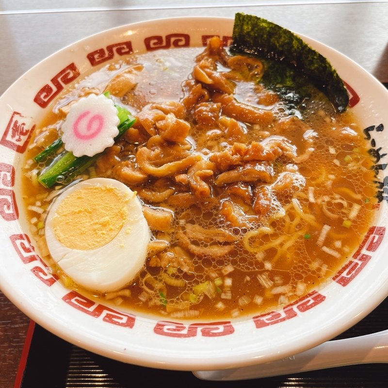 鶏皮らーめん(らーめん桜)