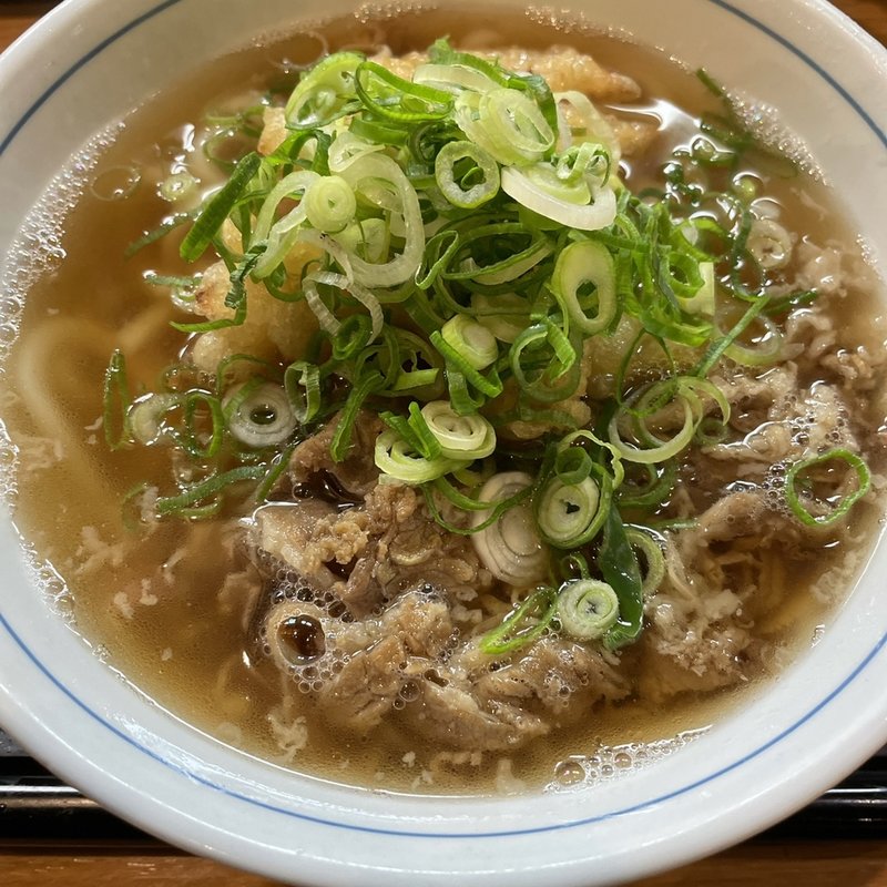 ごぼう天肉うどん(ウエスト 平尾店(生そば·うどん))