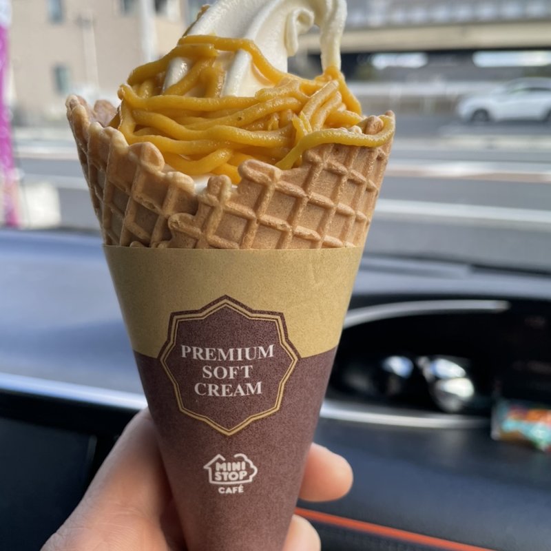 安納芋ソフト(ミニストップ 千葉星久喜店)