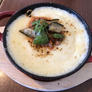 自家製ボロネーゼのチーズフォンデュパスタ(cheese table 新宿)