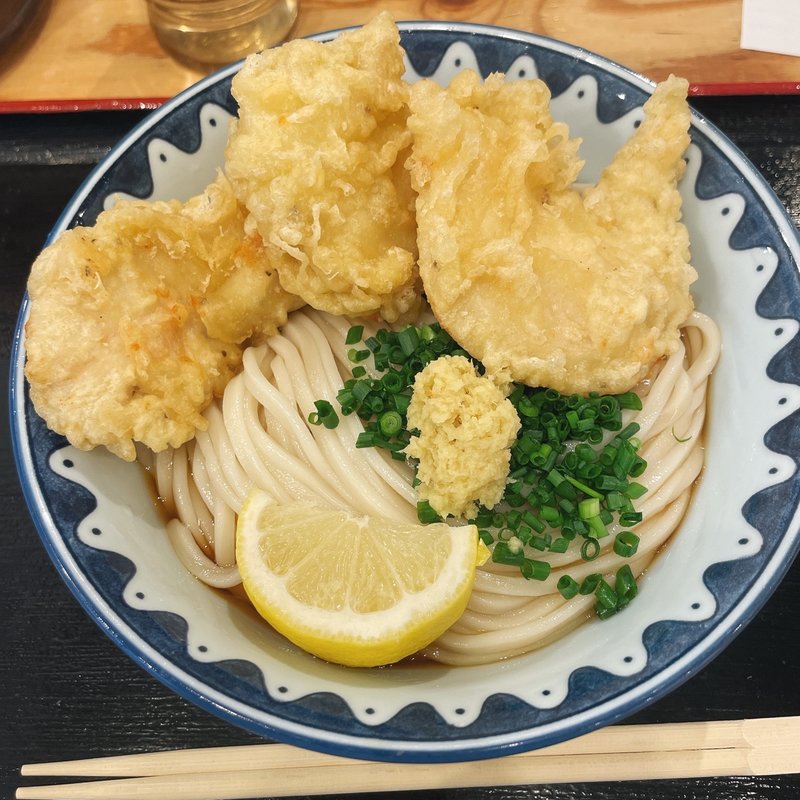 とり天ぶっかけ(き田たけうどん)