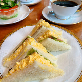 モーニングBセット(丸福珈琲店 堺筋淡路町店)