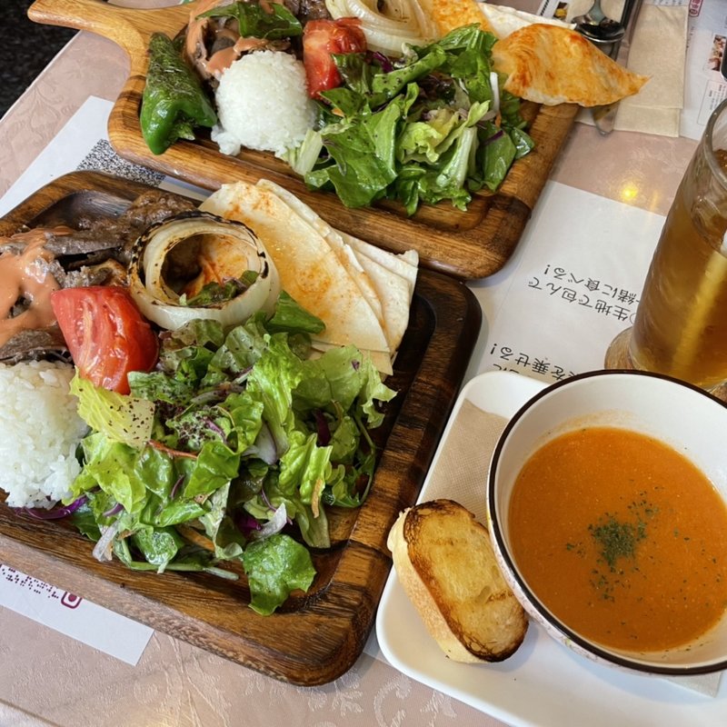 3種のケバブ盛り合わせセット(Kebab Chef ケバブ シェフ)