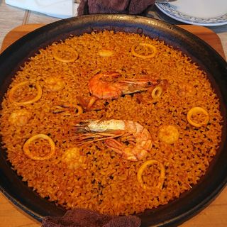 魚介のパエリア(スペイン料理 ミゲルフアニ マリン＆ウォーク店)