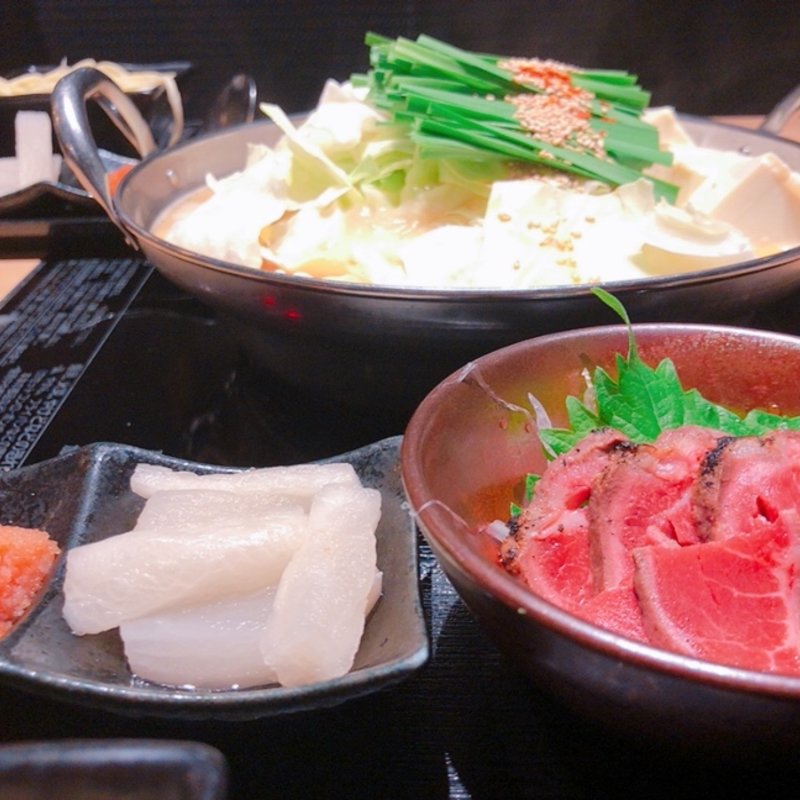 博多もつ鍋ランチ(博多もつ鍋おおやま 大阪駅店)