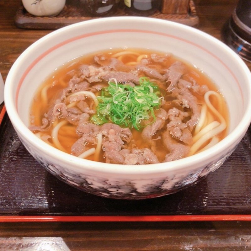 肉うどん(辨慶うどん 西京極店 （弁慶うどん　べんけいうどん）)