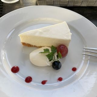 レアチーズケーキ(カフェ・ド・ラパン )