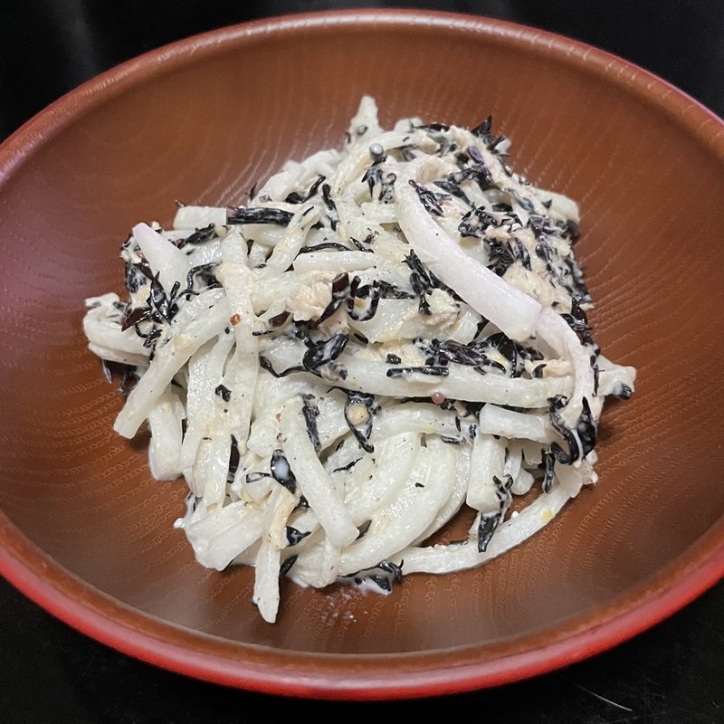 大根サラダ(自宅)