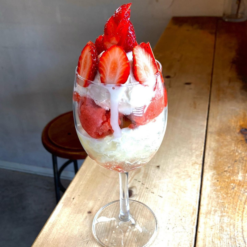 苺のパフェ(The Market SE1)