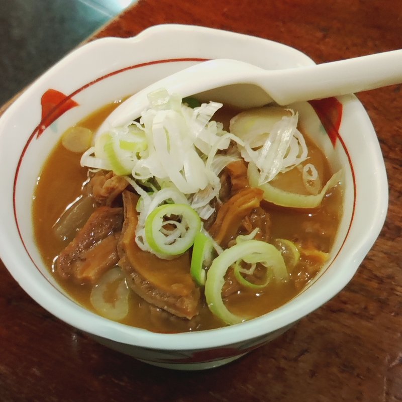 馬もつ煮(甲州ほうとう小作　甲府駅前店)