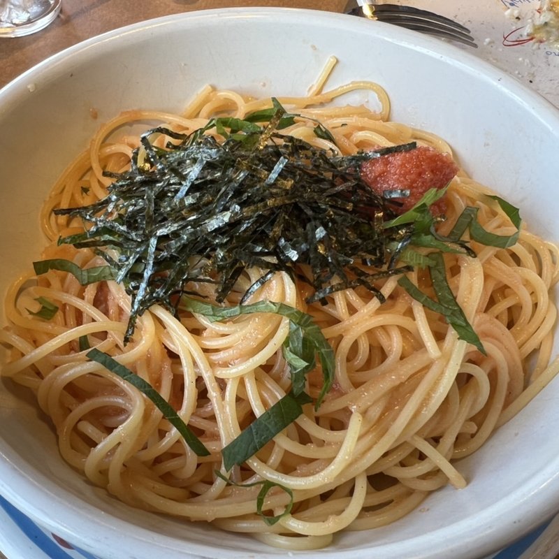 明太子のパスタ(ジョリーパスタ 入間店)