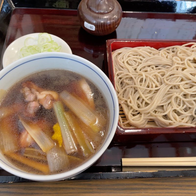 鴨せいろ(芝新橋 おそば 能登治(のとじ))