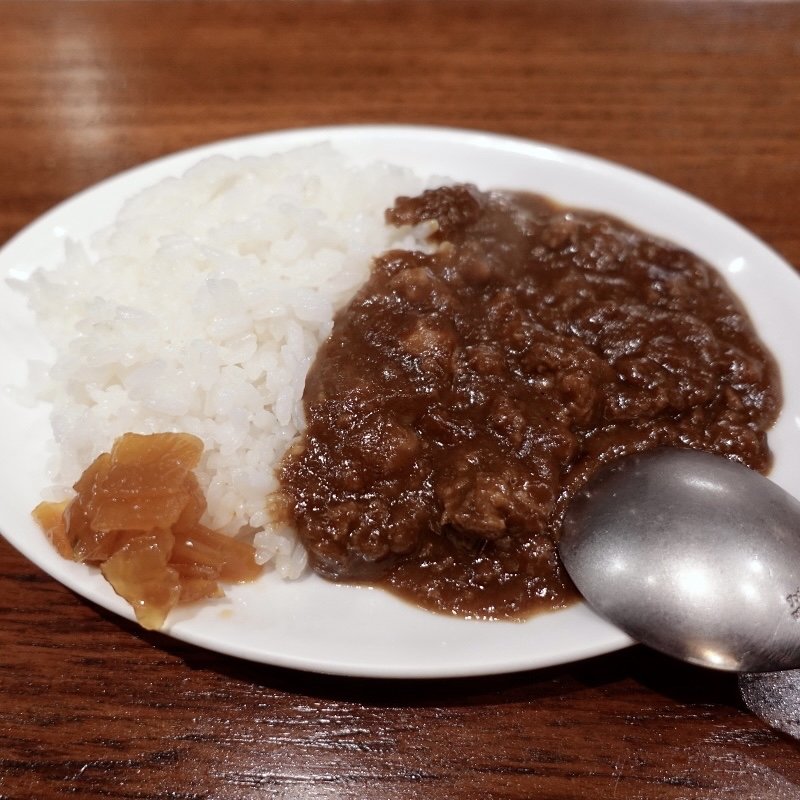 ミニカレーライス(鉄板バル チェローナ)