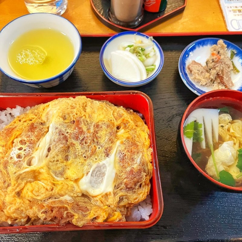 上カツ丼(長寿庵)