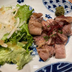 地鶏わら焼き