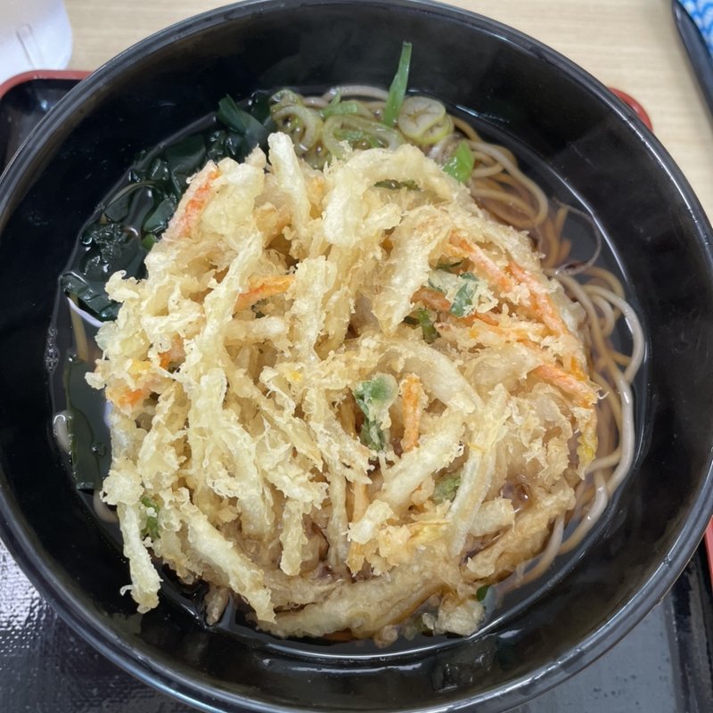 かき揚げ天そば(箱根そば 田町店 )