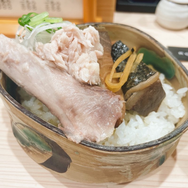 鰤大根めし(ラーメン専科 竹末食堂)