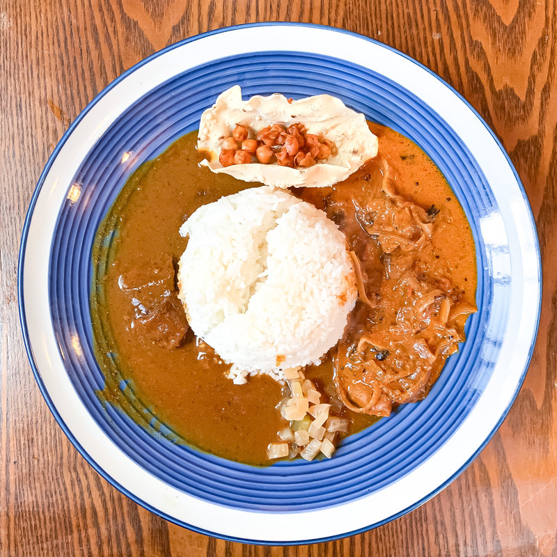 ハーフ&ハーフカレー(miniyon)