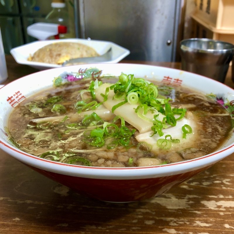 半チャーハンセット(尾道ラーメン 一丁 （おのみちらーめん いっちょう）)