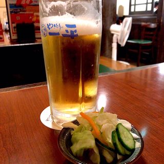 生ビール(やきとりの一平 札幌南4条店)