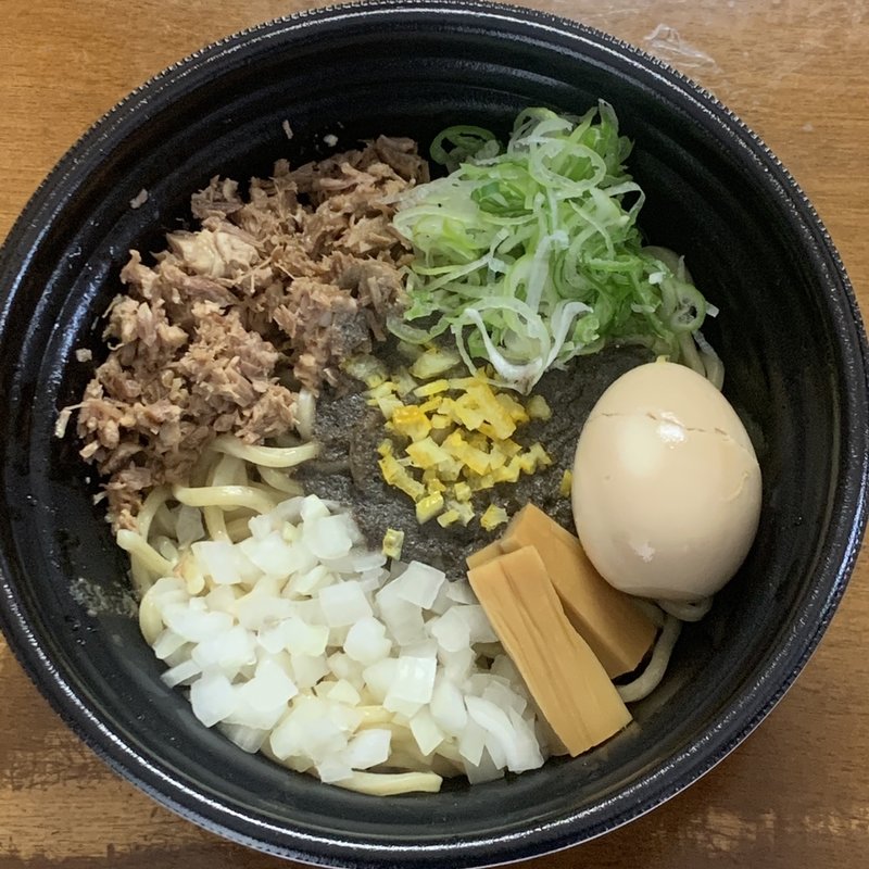 超特濃煮干し油そば(三田製麺所 国分寺並木店)