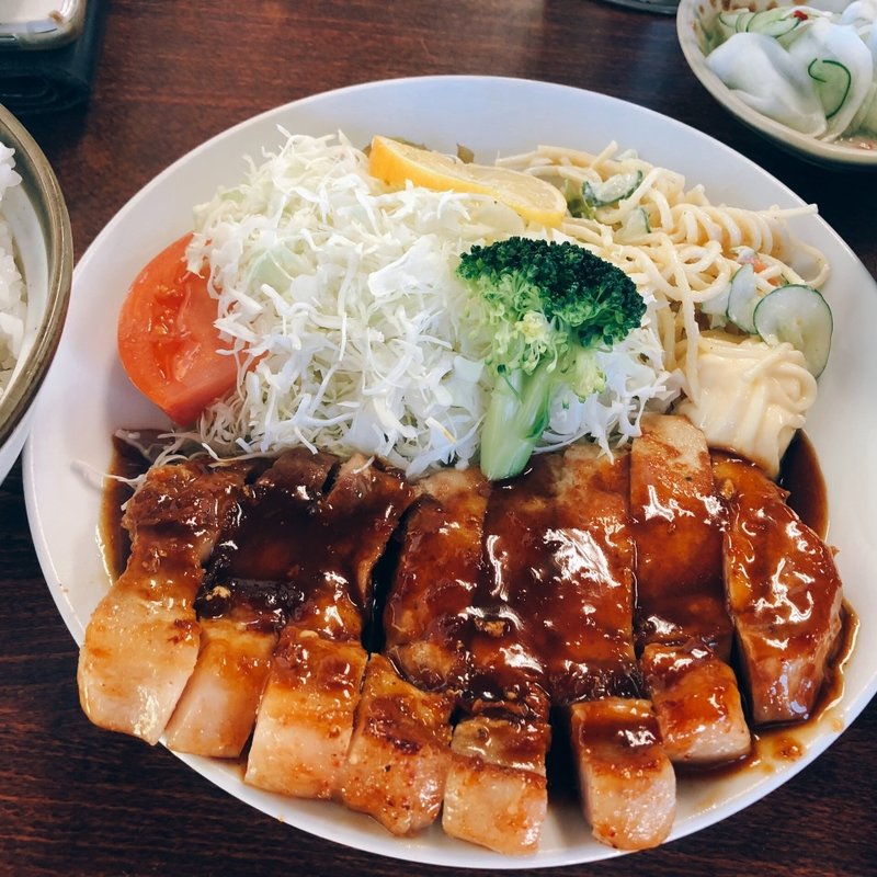焼肉定食(きくち食堂)