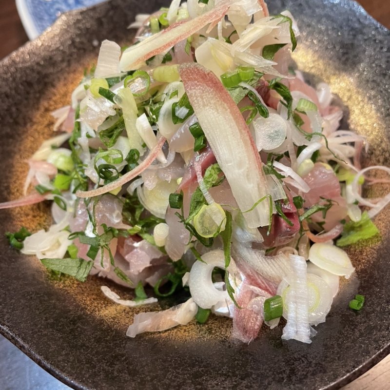 鯵たたき(銀八鮨 )