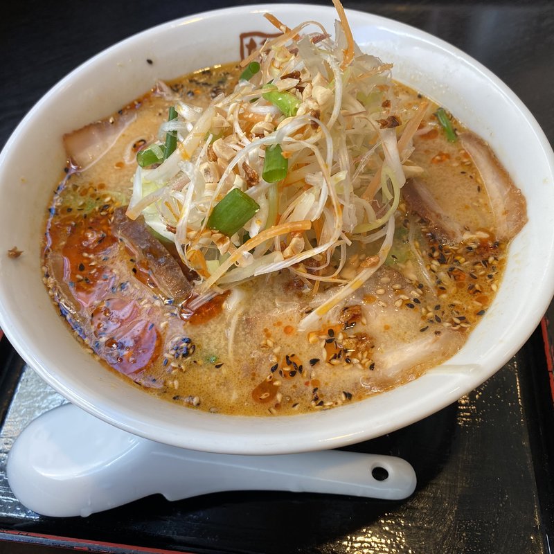 焦がしごまみそラーメン(喜多方ラーメン坂内 小法師 針中野店 （コボシ）)