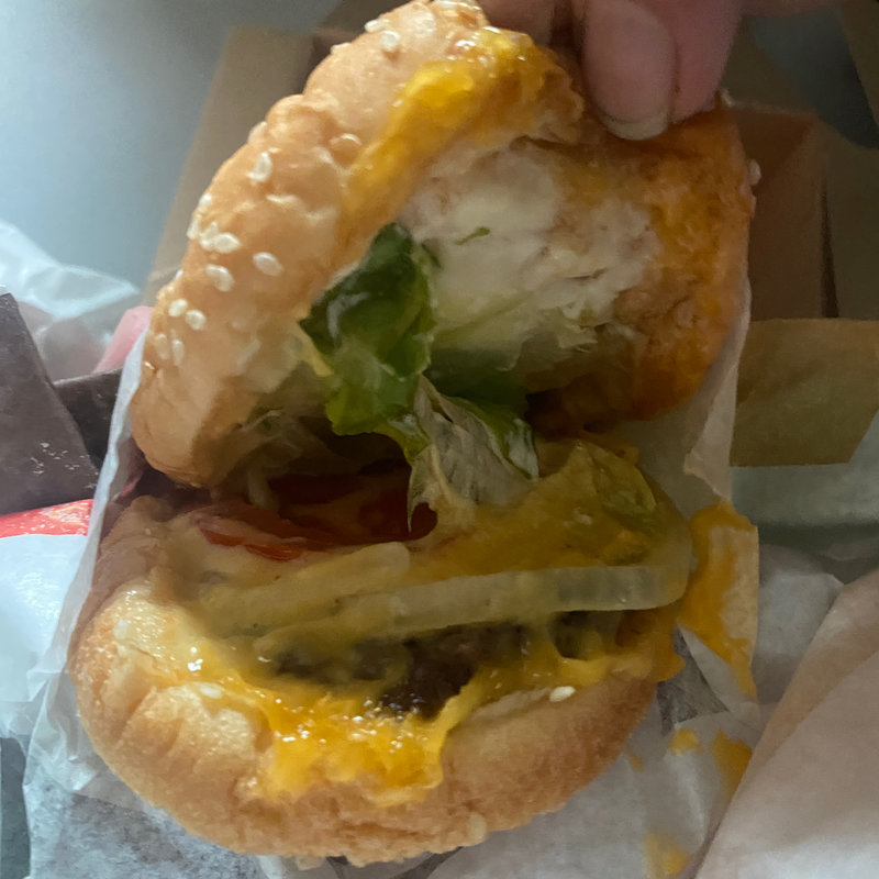 クワトロチーズワッパーJR(バーガーキング 阪急三宮駅前店)