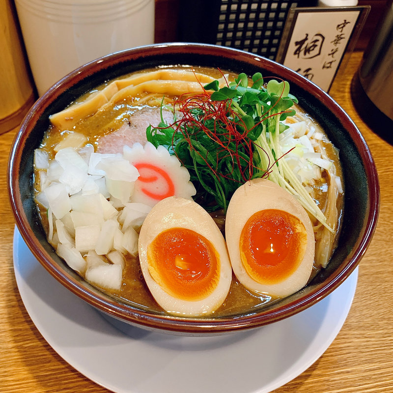和風カレー鶏そば(中華そば桐麺)
