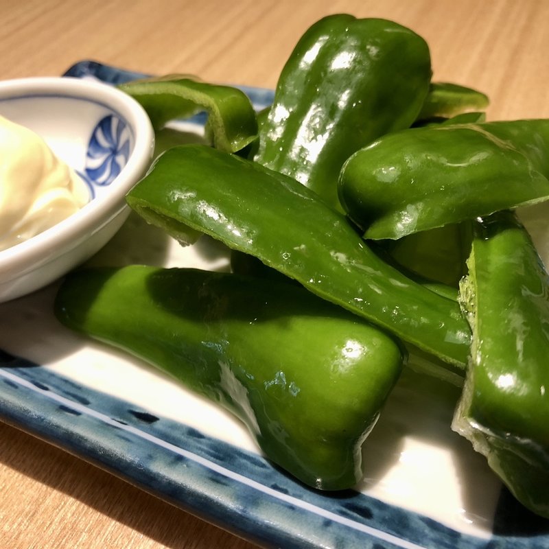 ぱりぱりピーマン(やきとりひびき庵別館本川越駅前店)