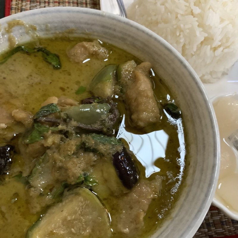 グリーンカレー(クンヤーイ)