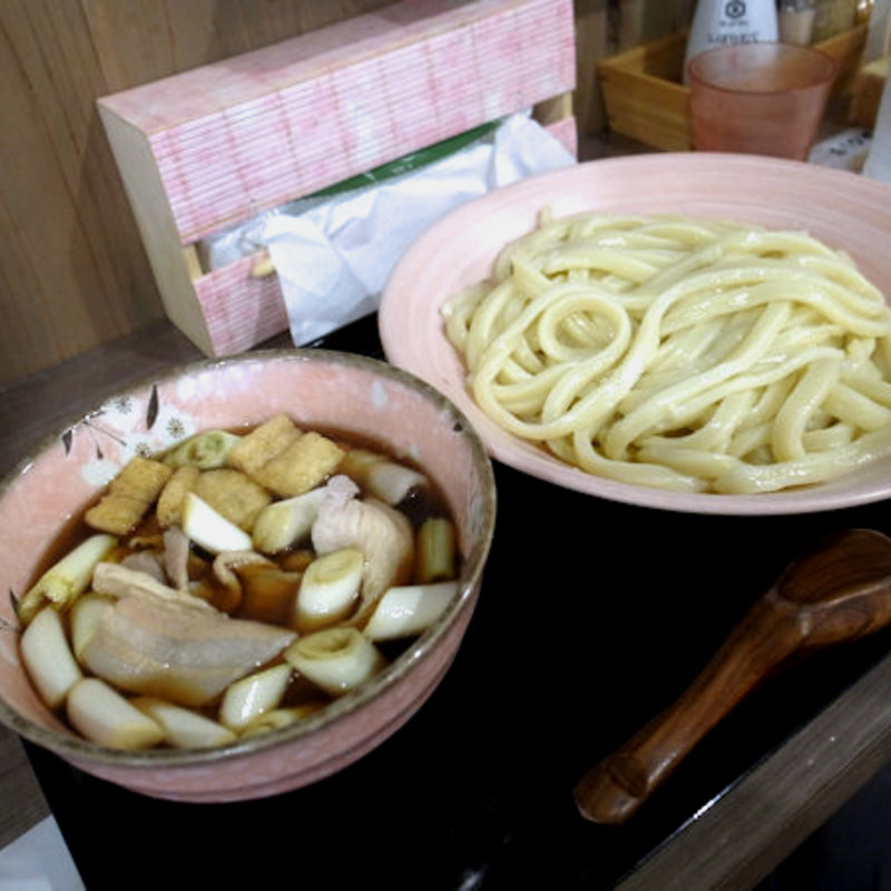 肉汁うどん（中）(肉汁うどん　桜)