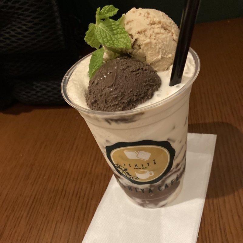 飲むマロンパフェ(イシヤカフェ （ISHIYA CAFE）)