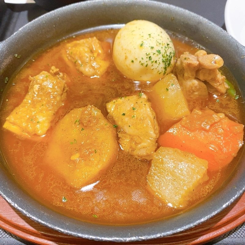 チキンとごろっと野菜のスープカレー(松屋 淀屋橋店 )