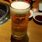 生ビール(焼肉　山河 亀有店 )